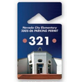 Rectangle Parking Permit (2.75x4.75")